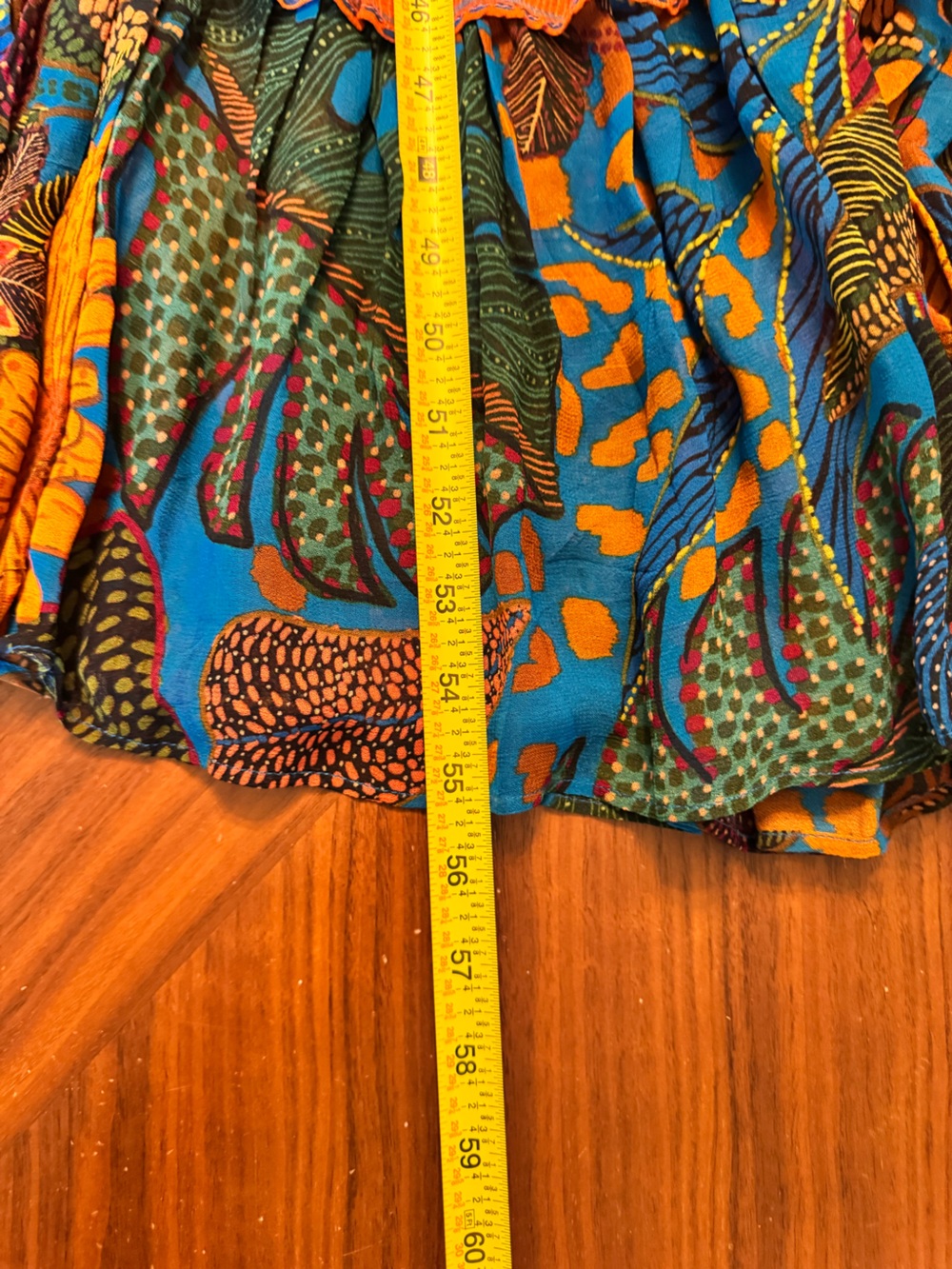 Farm Rio x Anthropologie Boho Tropical Maxi Dress XS - Picture 12 of 15